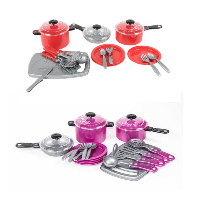 гр Набір посуду 080 "Iriskа3" (25) 2 кольори "ORION"