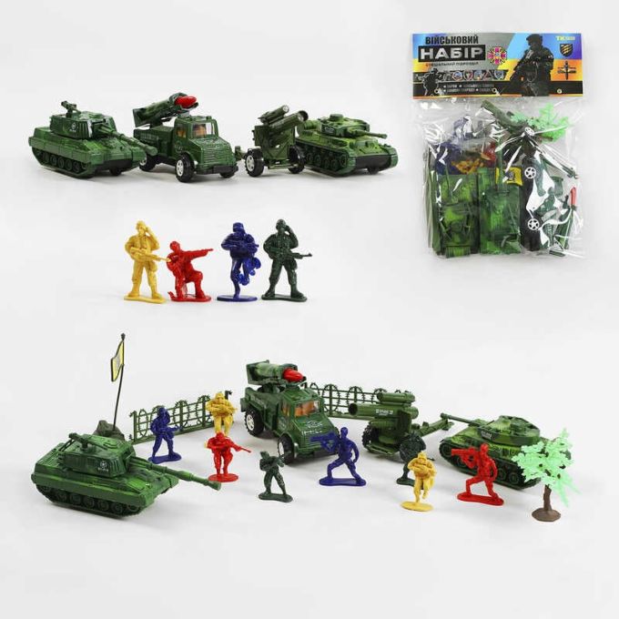 Комбат TK - 44165 (84/2) “TK Group”, “Спеціальний підрозділ”, зброя, солдати, техніка, декорації, в пакеті