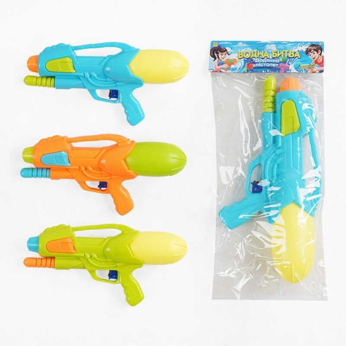 Водний пістолет TK 4880-11 (120/2) "TK Group", 3 кольори, помповий механізм, в пакеті, ВИДАЄТЬСЯ ТІЛЬКИ МІКС ВИДІВ