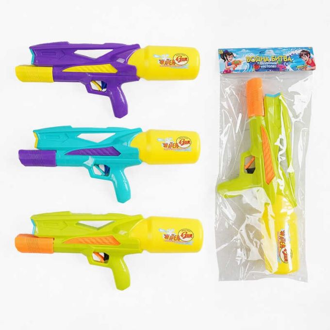 Водний пістолет TK 6509-42 (96/2) "TK Group", помповий механізм, в пакеті, ВИДАЄТЬСЯ ТІЛЬКИ МІКС ВИДІВ