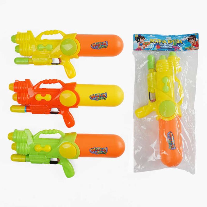 Водний пістолет TK-10911 (72) "TK Group", 3 кольори, помповий механізм, в пакеті, ВИДАЄТЬСЯ ТІЛЬКИ МІКС ВИДІВ