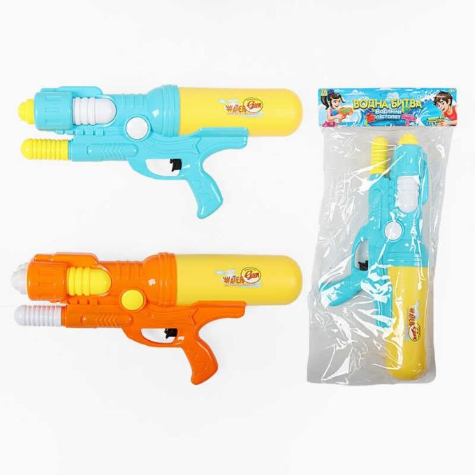 Водний пістолет TK 1099-24 (48/2)  "TK Group" 2 кольори, помповий механізм, в пакеті, ВИДАЄТЬСЯ МІКС ВИДІВ