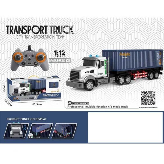 Трейлер на радіокеруванні QH 9006-1 (12) в коробці