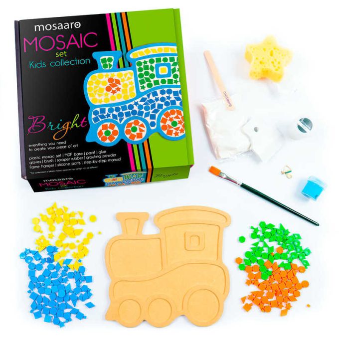 гр Гра настільна  "Mosaaro" (укр)  MA7008  () "Vladi Toys", з пластиковою мозаїкою. Потяг