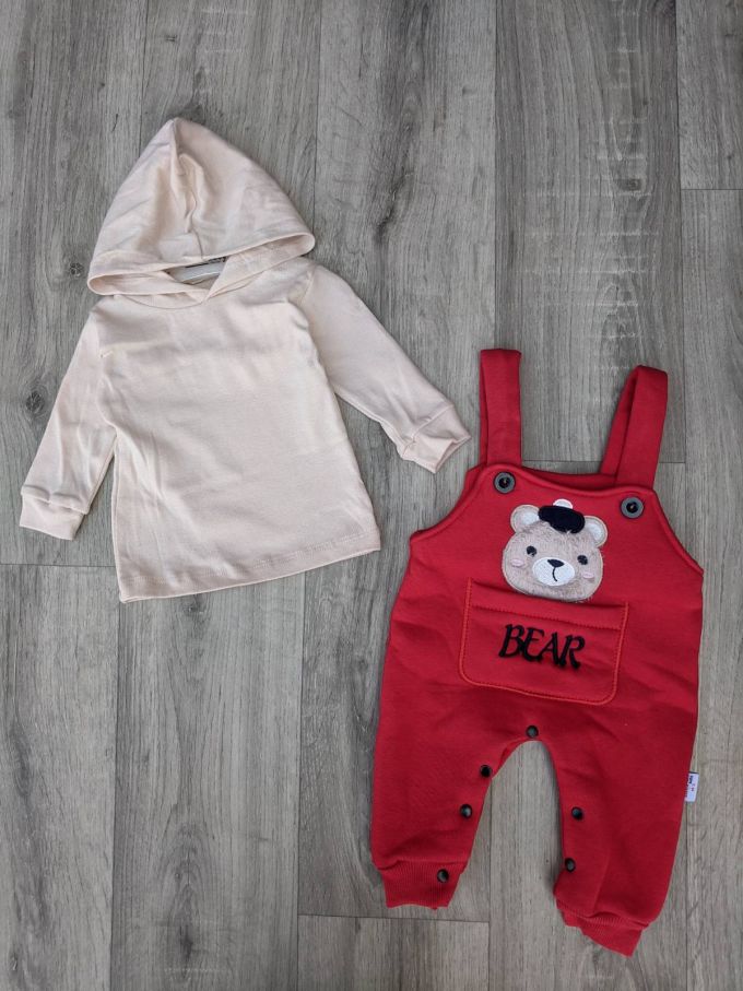 РОЗПРОДАЖ Комбінезон "Murat Baby" Bear червоний