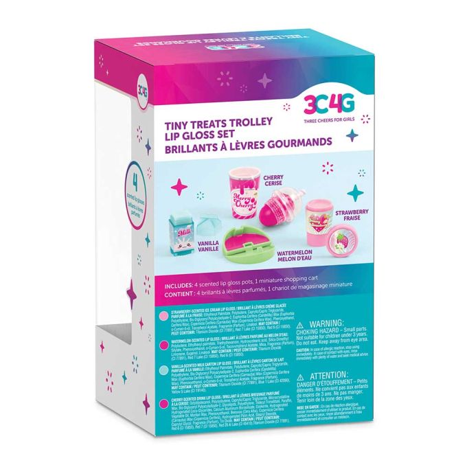 Make it Real.3C4G: Набір з чотирьох блисків для губ «Маленькі ласощі»