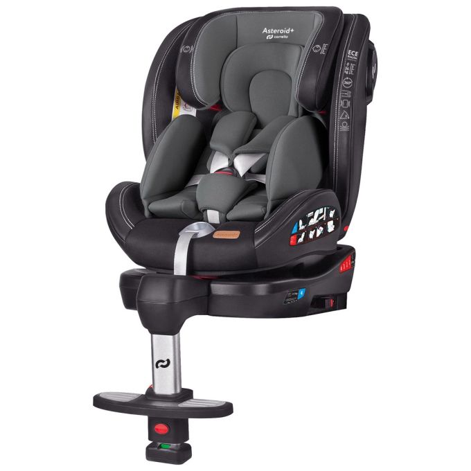 Автокрісло CARRELLO Asteroid+ CRL-15801 Shale Grey 0+1/2/3 ISOFIX з поворотом та опорною стійкою /1/