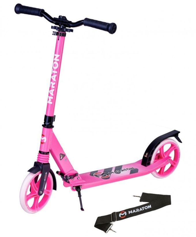 Самокат Maraton COMFORT pink, turquoise (Pink)