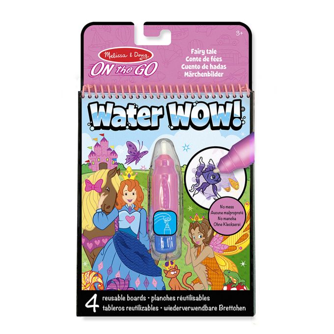 Melissa & Doug. Water WOW: Водна розмальовка з ручкою «Казковий світ»