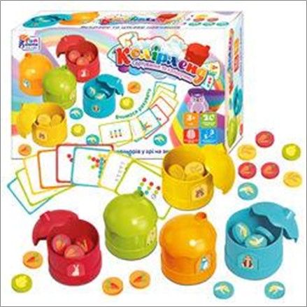 Колірленд 56703 "4FUN Game Club", 20 карток, 5 боксів-будиночків, в коробці