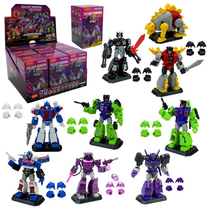Збірна модель Transformers   арт. 71104 (36шт)  9шт.в дисплей боксі, (41 - 53дет.) дисп.бокс.  22x22x12,5см р-р упаковки 7,2x7,2x12 см