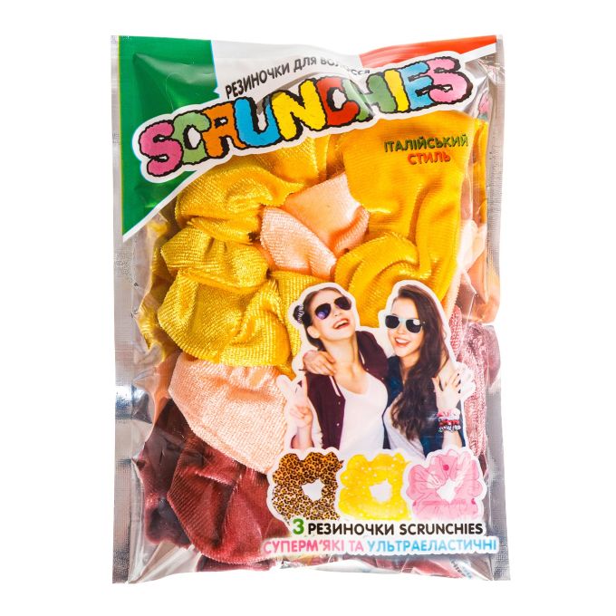 Резиночки для волосся SCRUNCHIES Міський стиль