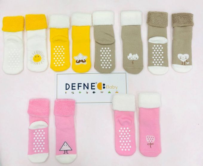 Махрові шкарпетки DEFNE Baby 3-4р K008-22 ціна за 1 пару