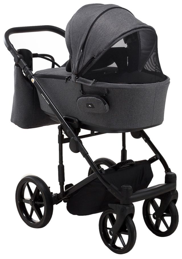 Коляска 2 в 1 Adamex Porto Light Tip TK-57 графіт