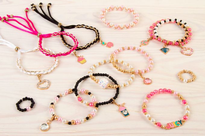 Juicy Couture: Набір для створення шарм-браслетів «Рожевий зорепад»