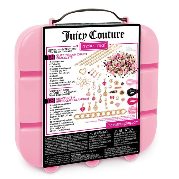Juicy Couture: Набір для створення шарм-браслетів 'Шик та Блиск'