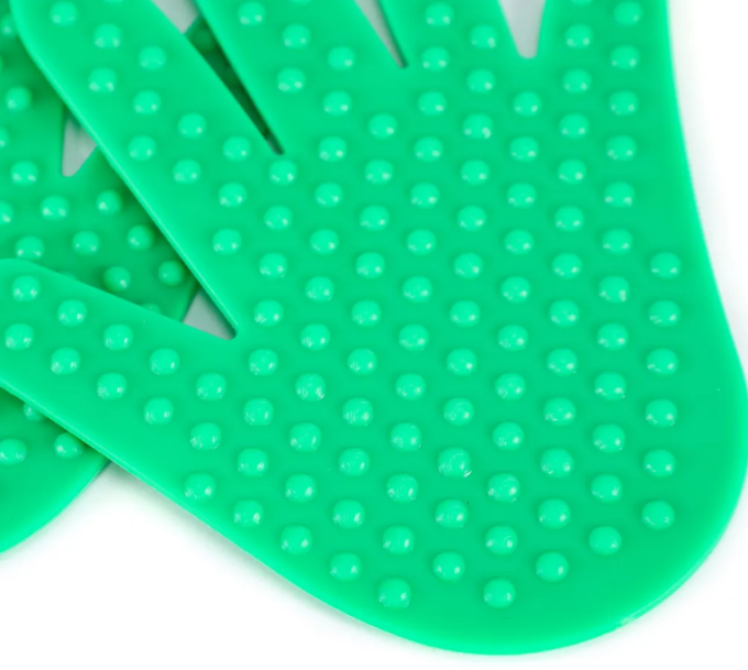 Набір для сенсорного розвитку дитини Ручки-ніжки 16 ел. Сенсорні текстурні килимки для нейрогімнастики 35x20 см