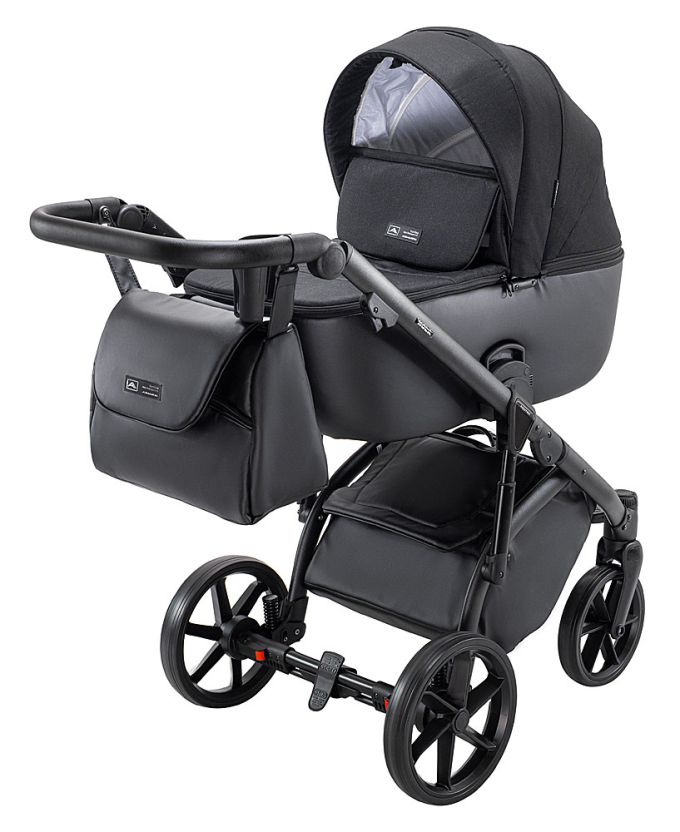 Коляска 2 в 1 Adamex Nola Natura 11 carbon