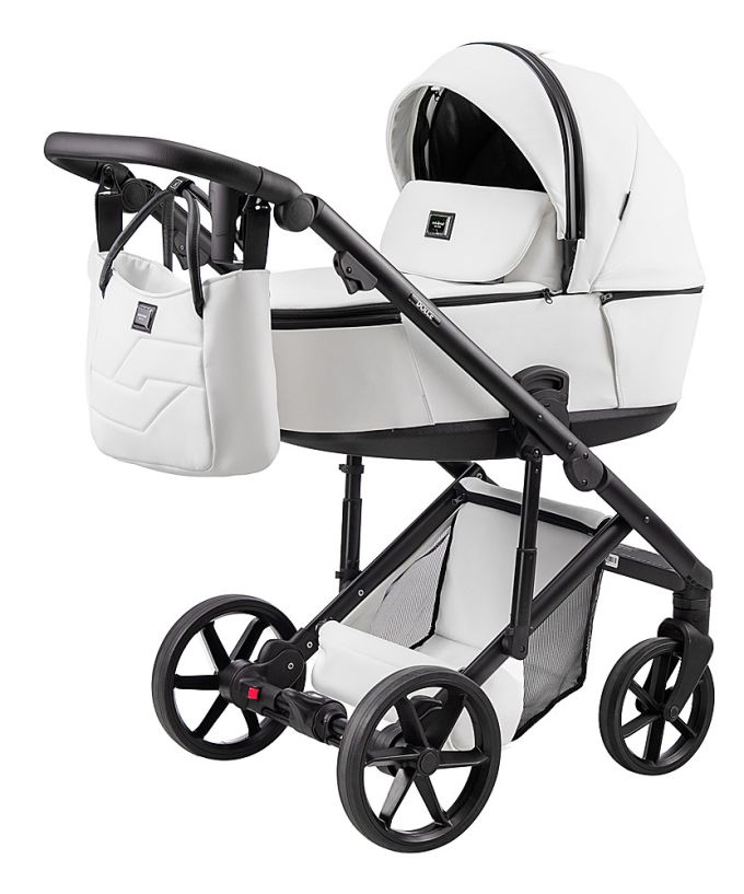 Коляска 2 в 1 Adamex Dolce Eco SA-1 білий