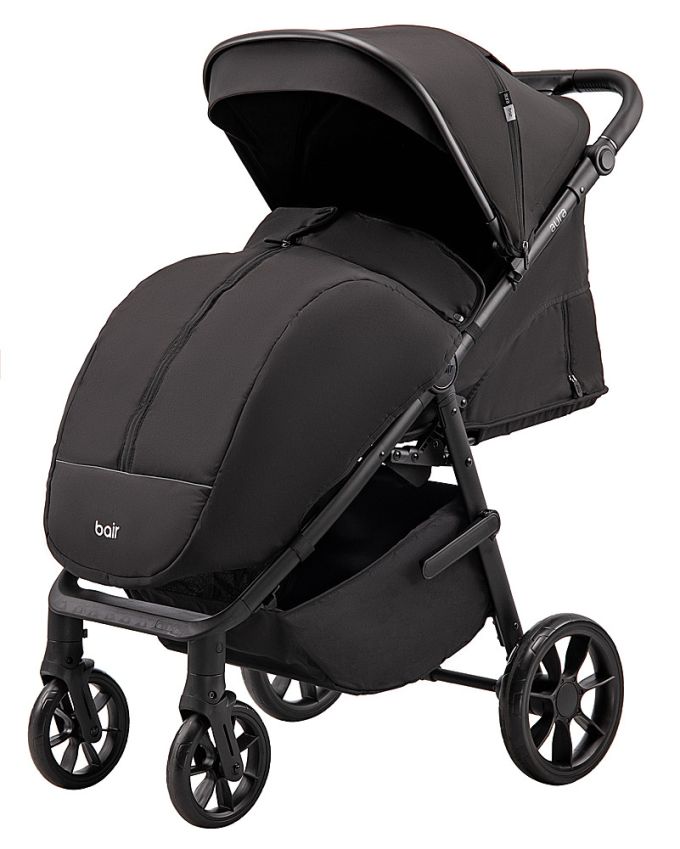 Коляска прогулянкова Bair Aura BA-01 black rock