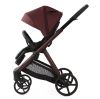 Коляска 2 в 1 Adamex Sigma Natura 18 ruby