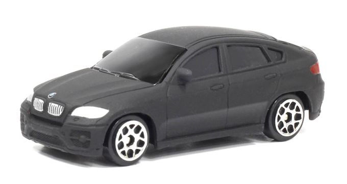 Машинка "BMW X6 - MATTE BLACK", масштаб 1:64