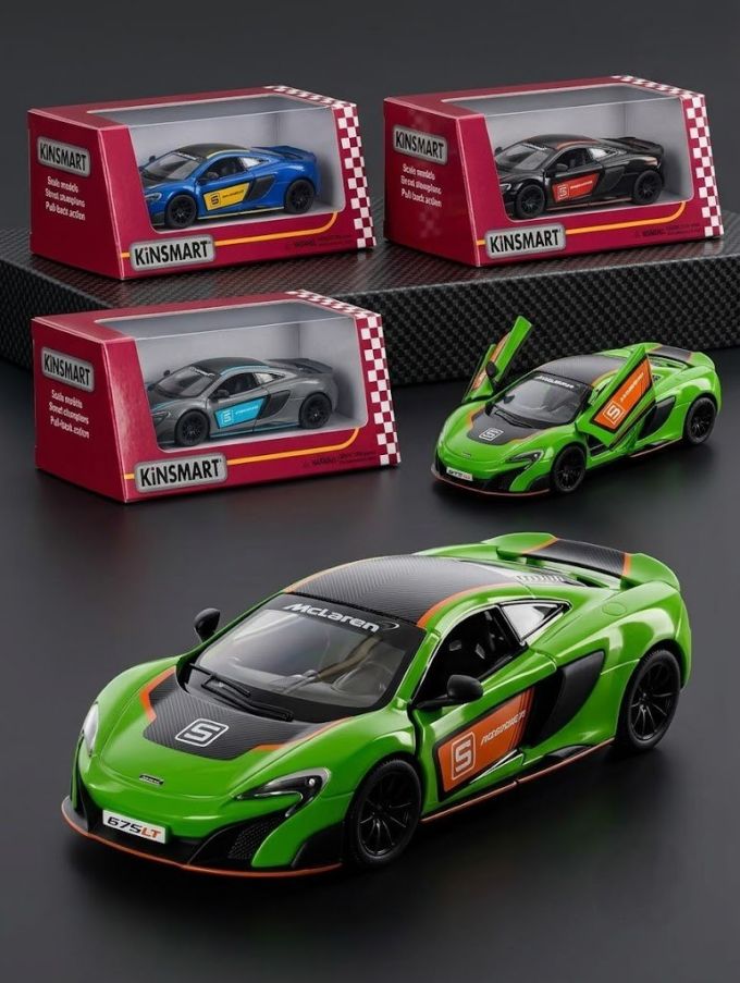 Машинка Kinsmart KT5392WF McLaren 675LT 2