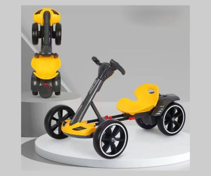 Детский электрокар GO KART F1 yellow