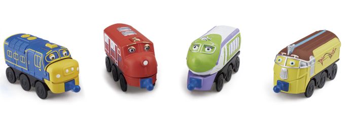 CHUGGINGTON: паровозик Вілсон з механічною функцією та пазлом