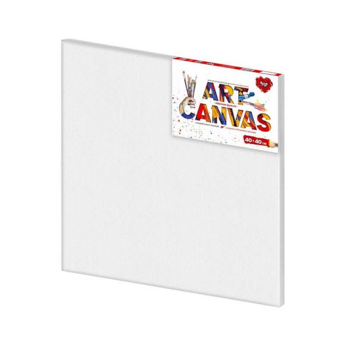 гр Полотно для малювання "Art Canvas" AC-40×40 (10) "Danko Toys", ОПИС УКР/РОС. МОВАМИ