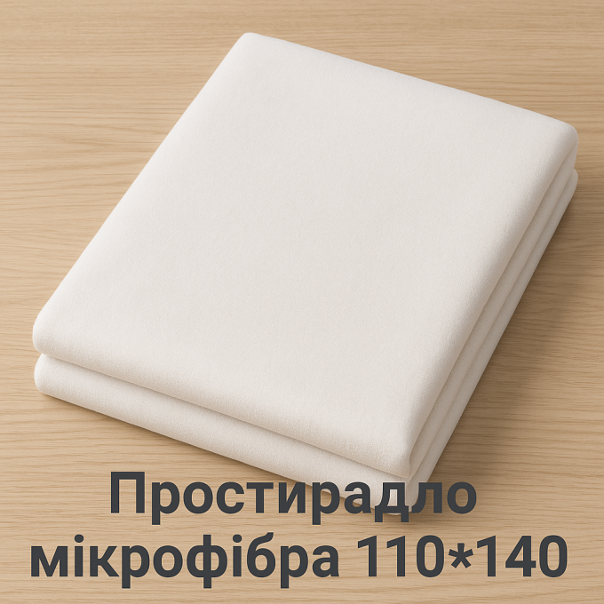 Простирадло мікрофібра 110*140