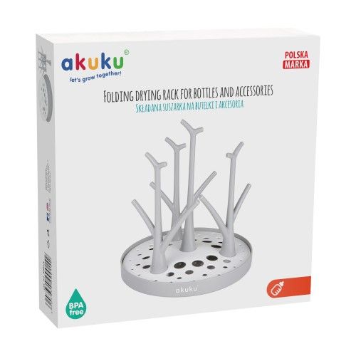 Сушарка для пляшок і аксесуарів - Дерево Akuku A0014