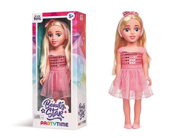 Іграшка лялька арт. KH40/003 ,Beauty Star Party Time,лялька 46 см. , у короб. 21*52*12см.