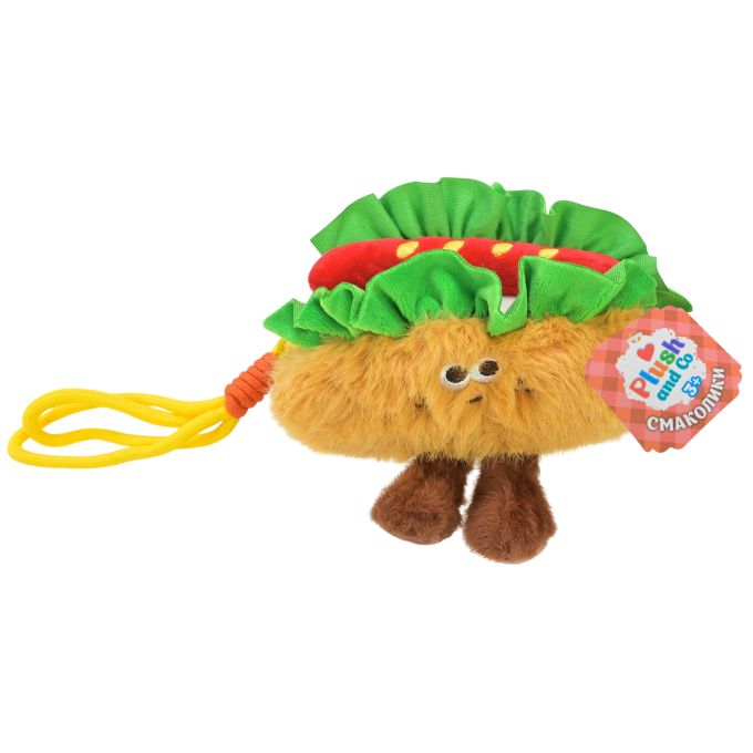 Іграшка м'яка арт. Plush and Co "Смаколики" арт. PLC26007 брелок хотдог 14х10х8