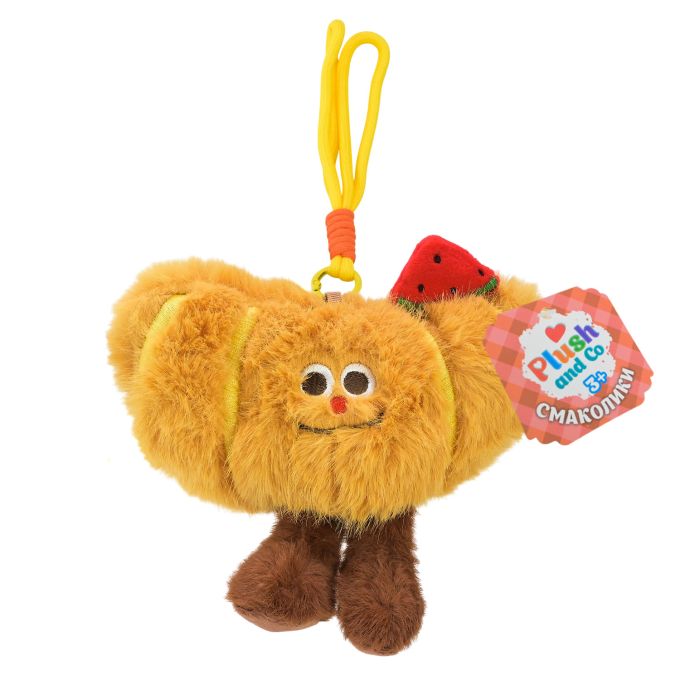 Іграшка м'яка арт. Plush and Co "Смаколики" арт. PLC26008 брелок круасан 15х9х9