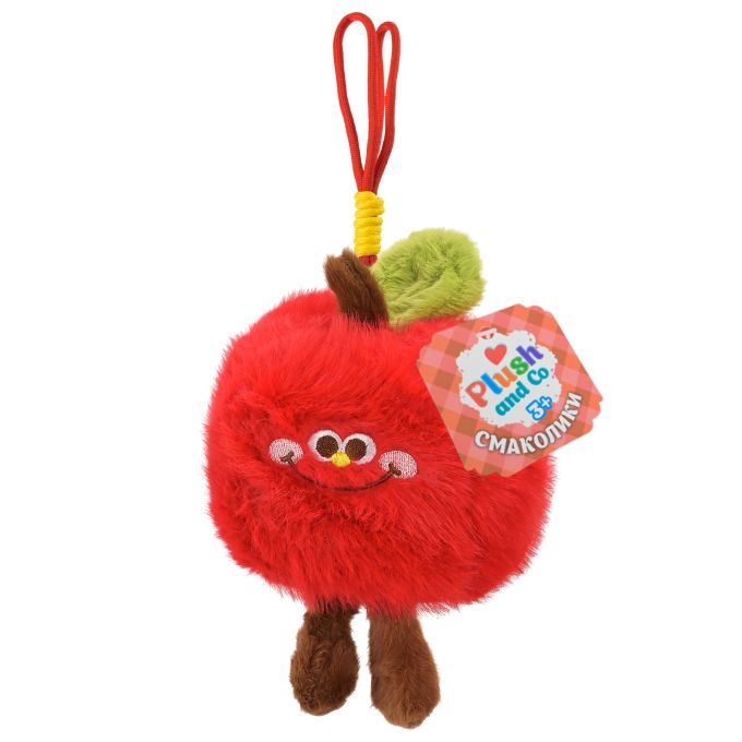 Іграшка м'яка арт. Plush and Co "Смаколики" арт. PLC26009 брелок яблуко 11х9х19