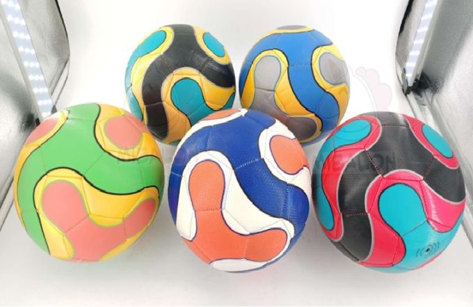 М'яч футбольний арт. FB2303 (60шт) №5 PVC, 320 грам, MIX 5 кольорів