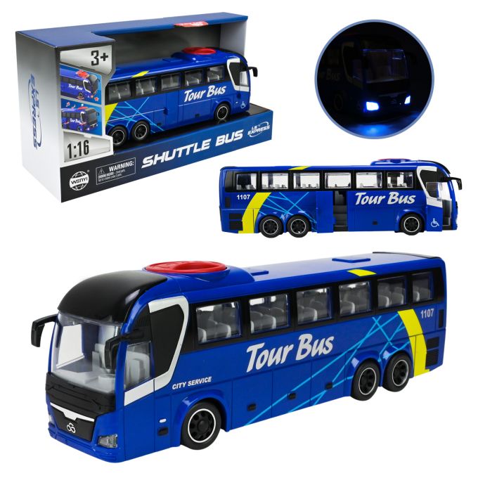 Автобус інерційний арт. WY1107A (24шт) батар. світло, звук, р-р іграшки 27.5*6*7.5 см у короб. 32*11.5*18.5 см