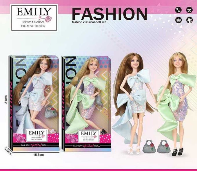 Лялька QJ 139 B (96/2) 2 види, висота 30 см, в коробці