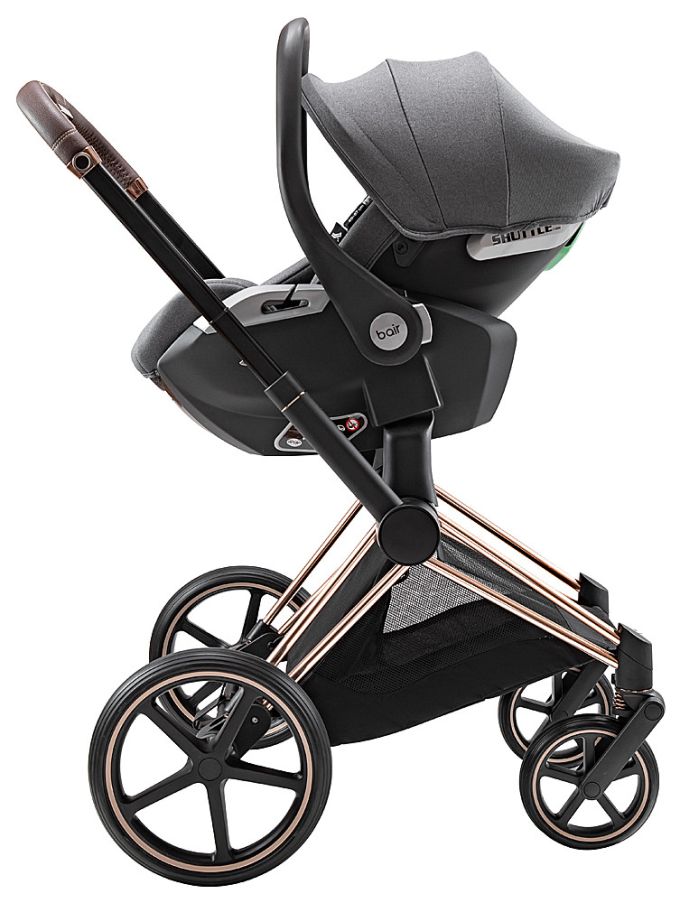 Автокрісло Bair Shuttle i-size GM-02 graphite midnight