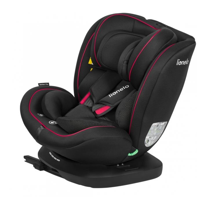 Дитяче автокрісло Lionelo BASTIAAN I-SIZE BLACK RED