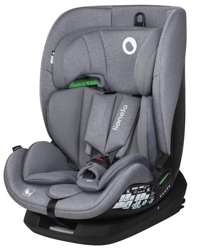 Дитяче автокрісло Lionelo LAVENDER I-SIZE GREY STONE