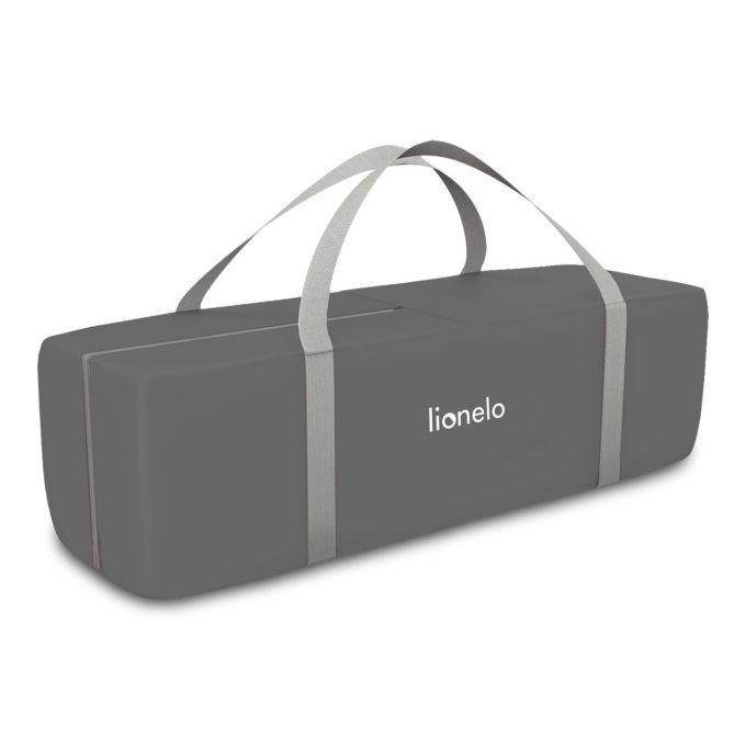 Ліжечко-манеж Lionelo FLOWER GREY SCANDI