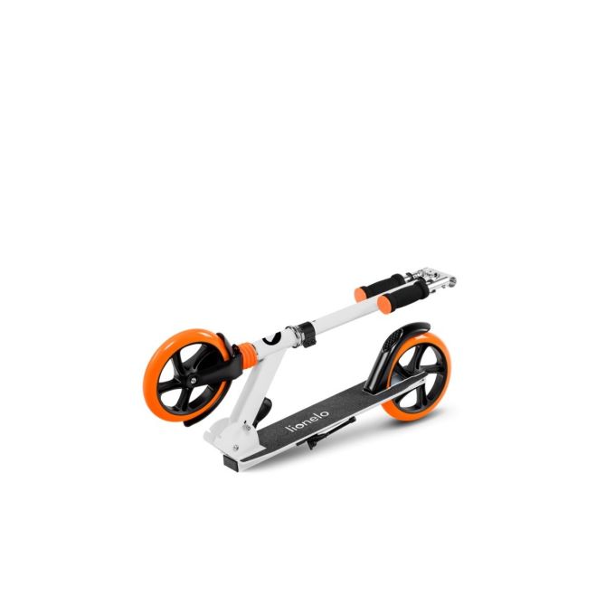 Дитячий самокат Lionelo Luca WHITE ORANGE