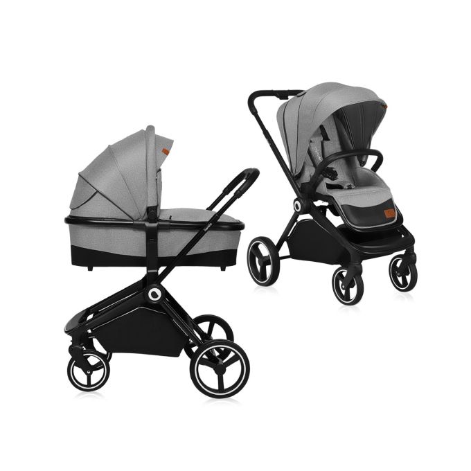 Універсальна коляска 2 в 1 Lionelo MIKA 2IN1 GREY STONE
