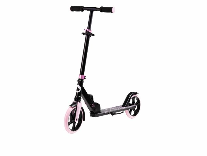 Дитячий самокат Lionelo Luca BLACK CARBON PINK