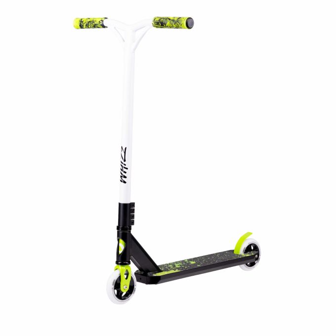 Дитячий самокат Lionelo WHIZZ GREEN LIME BLACK
