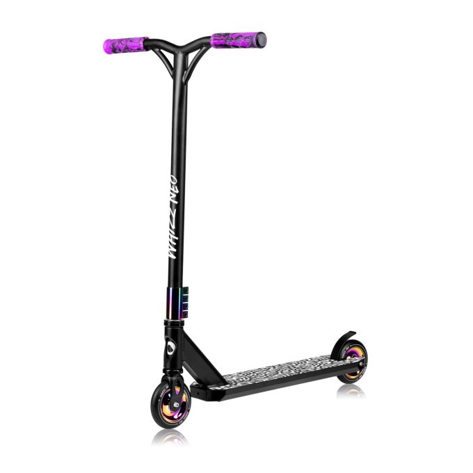 Дитячий самокат Lionelo WHIZZ NEO BLACK CARBON MULTICOCLOR